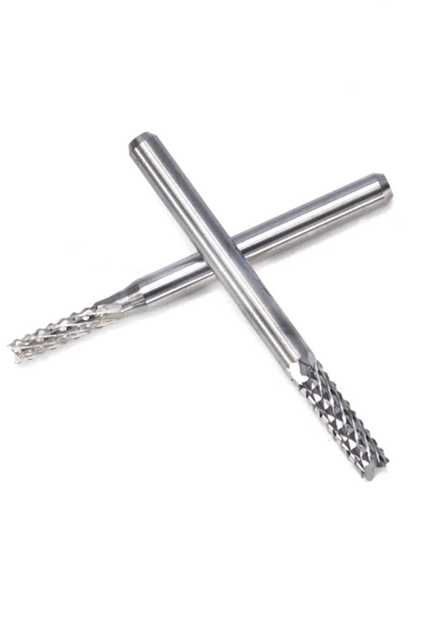 Depolife Carbide Yönlendirici 2.4 Mm 2.0 Mm Bit End Mill Freze Cnc Karbür Ucu Kesici Ahşap Ve Alüminyum M ürün görseli 1