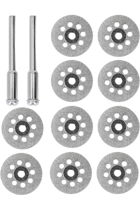 gravür makinesi için turbo Elmas mini Daire Testere bıçak takımı cam metal mermer ahşap Kesme Diski ürün görseli 1