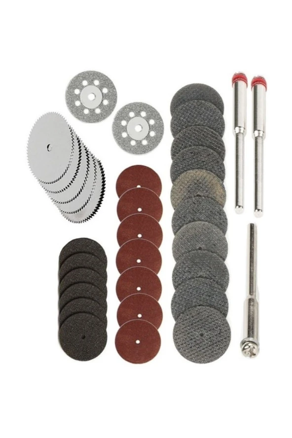 Dremel Proxxon Banco Uyumlu  Kalıpcı Taşlama Için Kesici Disk Seti Elmas Metal Plastik Ahşap Kesici ürün görseli 1