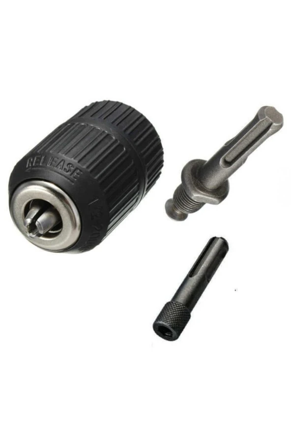 Depolife Kırıcı Delici Mandren Sds Plus Mandren Adaptörü Sds Uçlu 1/2 Mandren Ve Mıknatıslı Bits Adaptör ürün görseli 1