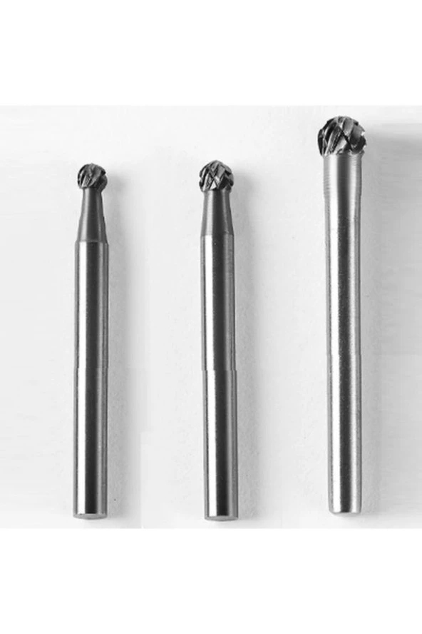 Depolife Karbür Uç Seti 2.0mm 2.5mm 3mm Carbide Cnc Router Ucu Yoğun Çelik Metal Ahşap Işleme Ucu 3 Lü Set ürün görseli 1