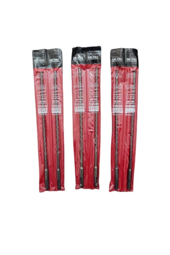 ORTAÇ Hilti Ucu 6mm 250 310mm 6 Adet ürün görseli 1
