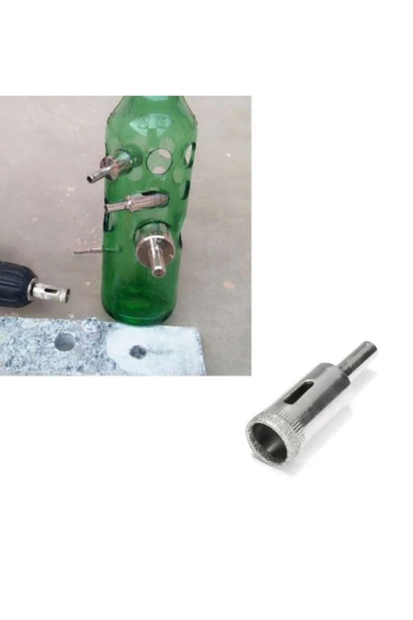 Depolife 12mm Mermer Granit Fayans Cam Yuvarlak Delme Panç Elmas Uç Yuvarlak Açma Matkap Için Karot ürün görseli 1