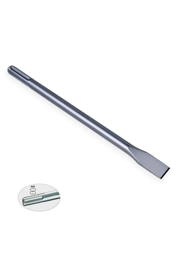 Depolife Sds Max Kırıcı Delici Için Keski Matkap Ucu 25mm Uç 600mm Uzunluk 18mm Kalınlık Sdsmax Girişli ürün görseli 1