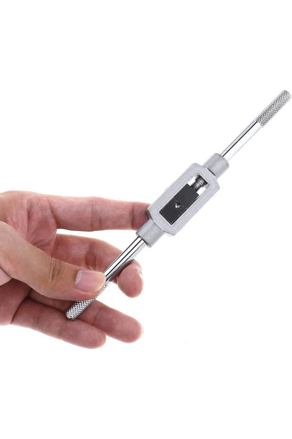 Depolife Kılavuz Kolu Sıkma Sökme Takma Tornacı Kelebek Kol M3 -m12 (1/2") Kılavuz Tutucu Pafta Adaptör ürün görseli 1