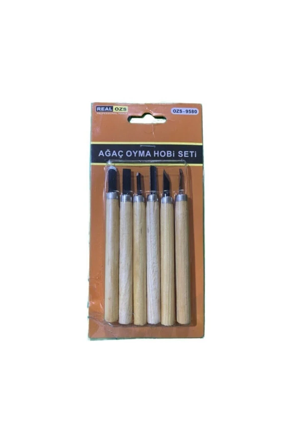 Real Özs Ağaç Oyma Hobi Seti Özs-9580 ürün görseli 1