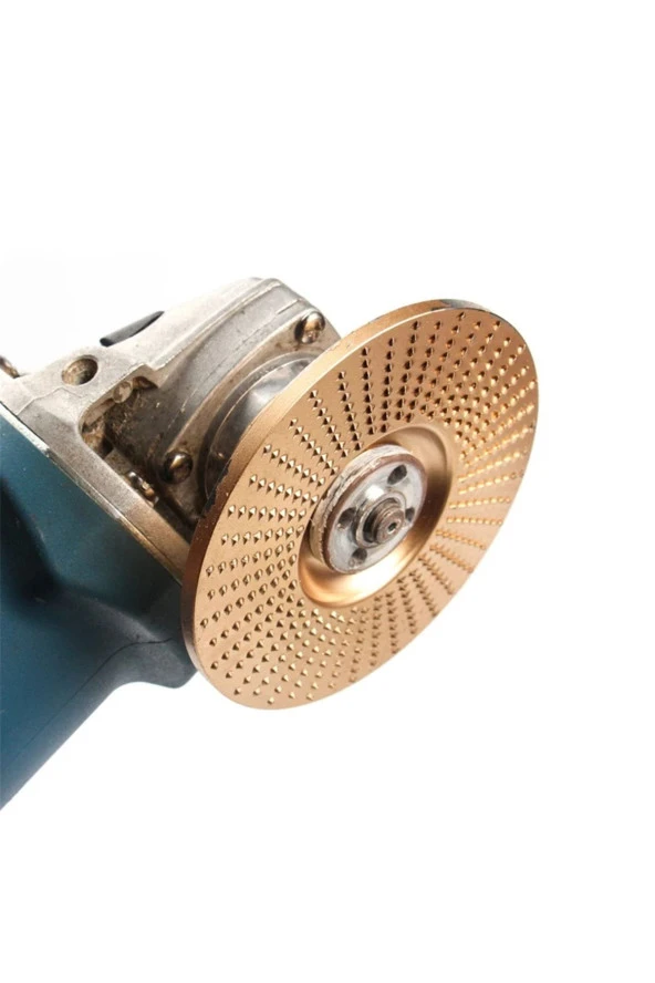 Depolife 115mm Ahşap Törpü diski avuç taşlama uyumlu törpüleme aşındırma raspalama disk ürün görseli 1
