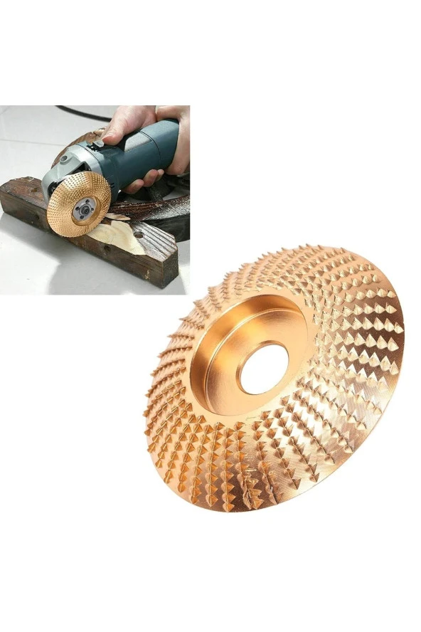 Depolife Ahşap Törpü Eğe Disk 85mm Kuksa Tabak Oval Oyma Açılı Taşlama Diski Aşındırıcı Oyma Şekillendirme ürün görseli 1