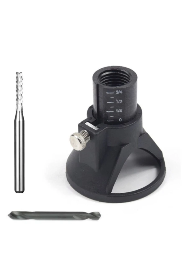 Depolife Dremel Ve Benzeri Mini Taşlama Için Dik Delme Ve Karbür Uç Fayans Kesme Derz Temizleme Cnc Karbit ürün görseli 1