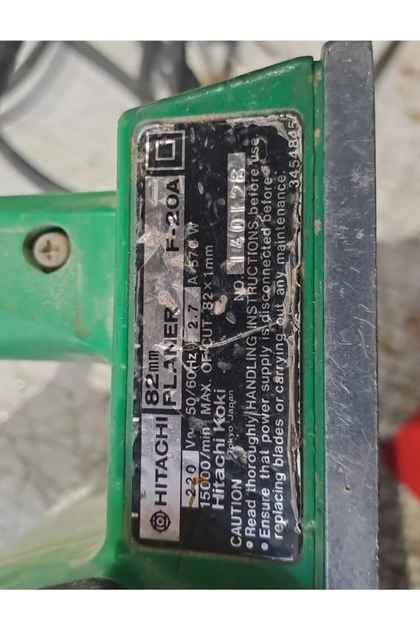 Depolife Hitachi Fa-20 Planer Belt Ahşap Elektrikli El Planyası Rende Motor Kayışı Hitachi Koki Triger 200-10 ürün görseli 1