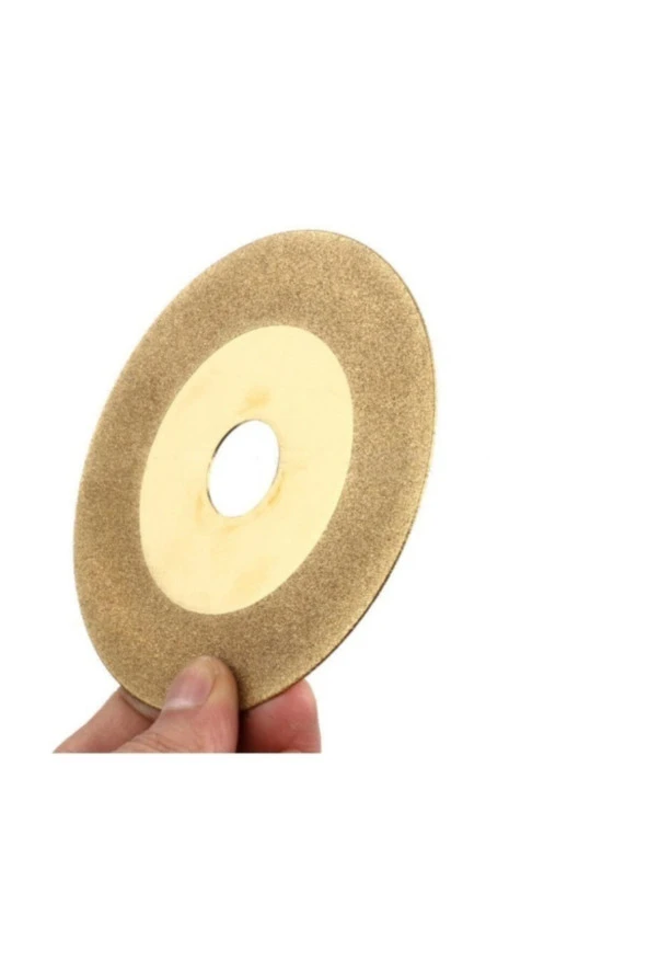 Depolife Cam Mermer Seramik Fayans Kesme Elmas Diski Ince Hassas Kesim 100mm Aşındırma Titanyum Elmaslı Disk ürün görseli 1