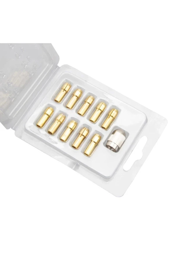 Depolife Tüm Gravür Aletleri Pirinç Penset Kiti(mandren Dahil 11 Adet-4.8mm Kalınlık) ürün görseli 1