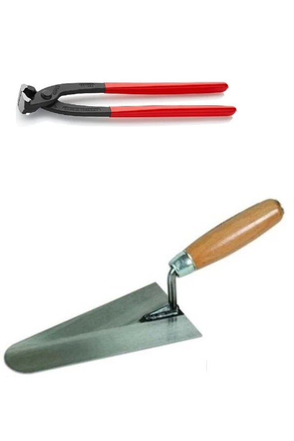 Depolife Inşaatcı Harç Malası 20cm Sıvacı Malası 25cm Betoncu Kerpeten Seti ürün görseli 1