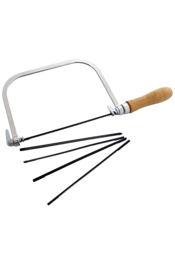 Pratik 5 Uçlu Ağaç Saplı Kıl Testere Magic Saw Metal Ahşap Kesme Testere ürün görseli 1