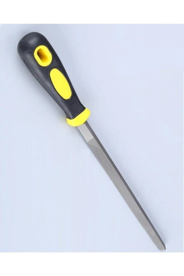 Depolife 3 Gen 32 Cm Saplı Eğe Metal Ahşap Eğe Plastik Saplı Yüksek Kalite Üçgen ürün görseli 1