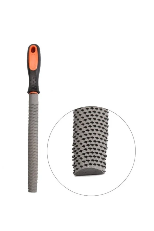 Depolife Balık Sırtı 32 Cm Ahşap Törpü Eğe Plastik Saplı Torpü Yüksek Kalite Törpüleme ürün görseli 1