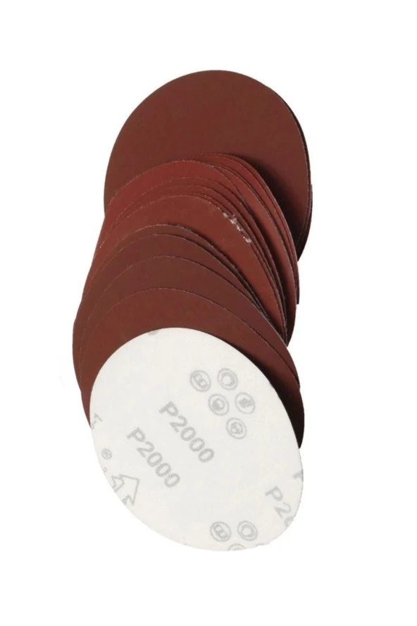Depolife 115mm Cırtlı Zımpara Disk Seti 40 Kum 180 Kum 400 Kum 800 Kum 20 Adet Kuru Zımpara Seti ürün görseli 1