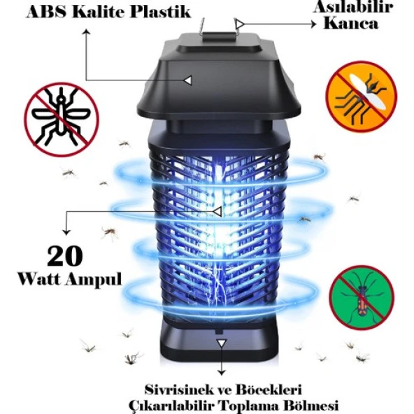 MASTER MTR-M30 SİNEK ÖLDÜRÜCÜ 20 WATT - Resim 2