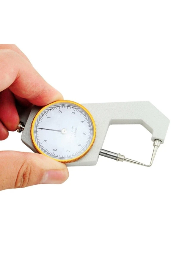 Depolife Mekanik Mikrometre Kalınlık Ölçer Hassas ölçüm kumpas 0-20mm 0.01mm ölçme ürün görseli 1