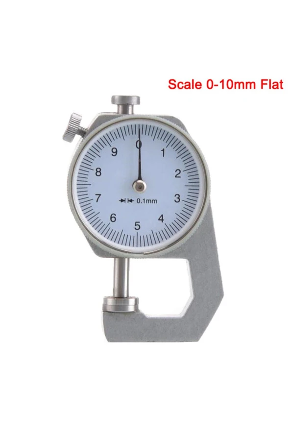 Depolife Mekanik Mikrometre Kalınlık Ölçer Hassas ölçüm kumpas 0-10 mm 0.01 mm ölçme ürün görseli 1