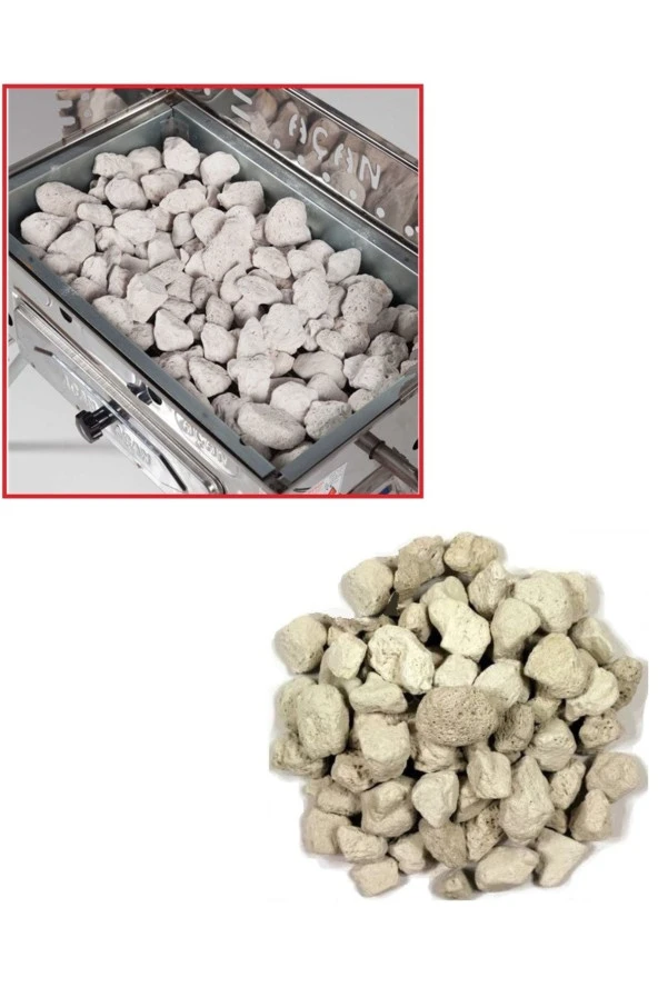 Depolife Tüplü Mangal Kömürü Lav Taşı Lava Rock ürün görseli 1