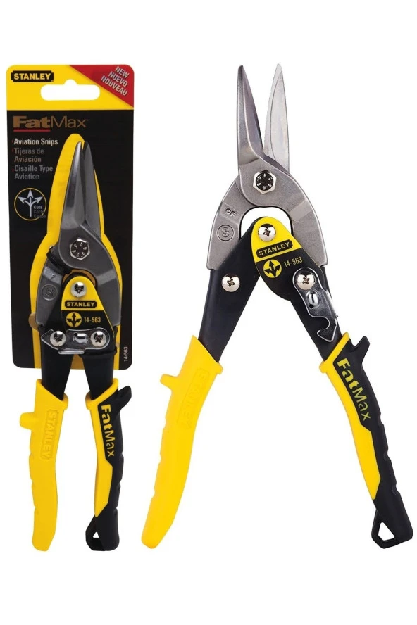 Stanley 250 Mm Saç teneke alüminyum Kesme Makası Düz ağızlı fatmax kaportacı ürün görseli 1