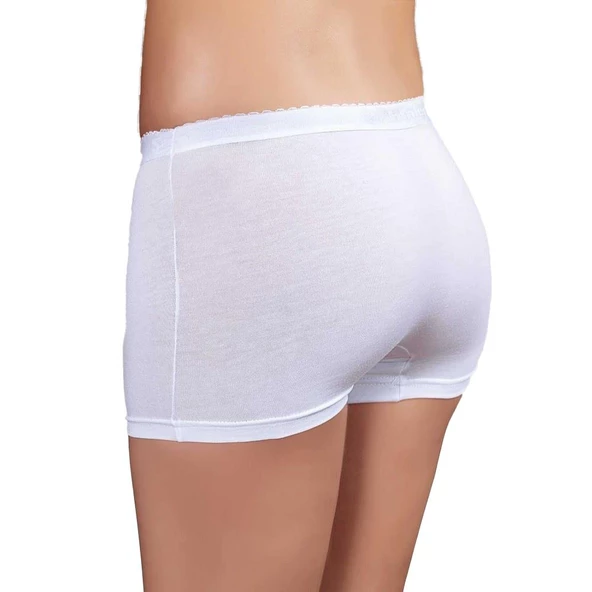 Şahinler B3022 Bayan Likralı Boxer Şort - Resim 4