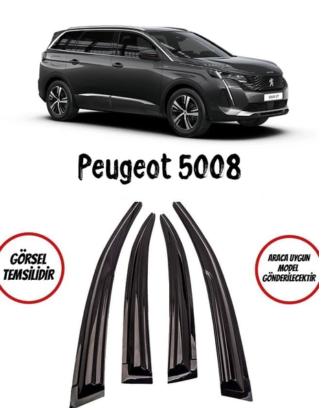 Peugeot 5008 Premium Cam Rüzgarlığı 2017 Ve Üzeri ürün görseli 1