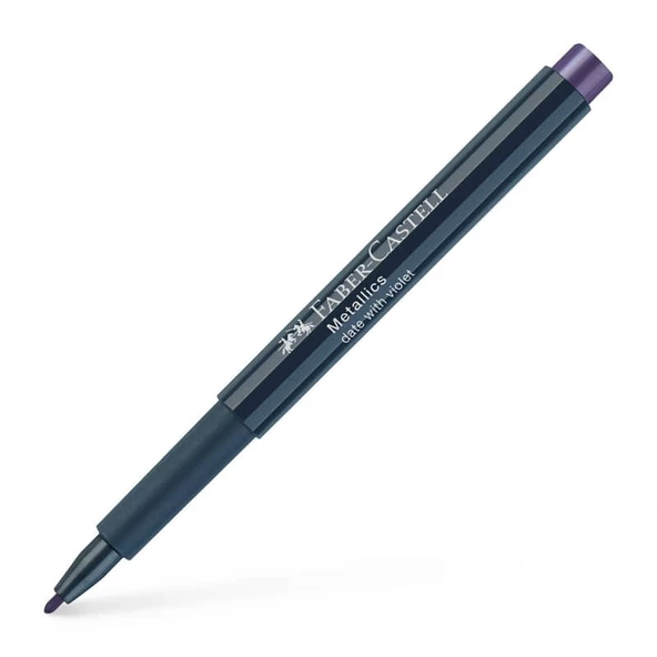 Faber Castell Metalik Permanent Kalem Violet ürün görseli 1