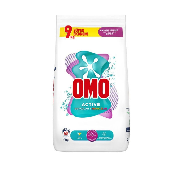 Omo Actıve 9 kg ürün görseli 1