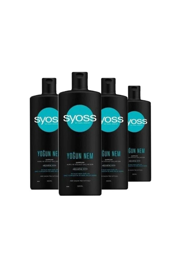 Syoss Yoğun Nem Şampuan 500 Ml X 4 ürün görseli 1