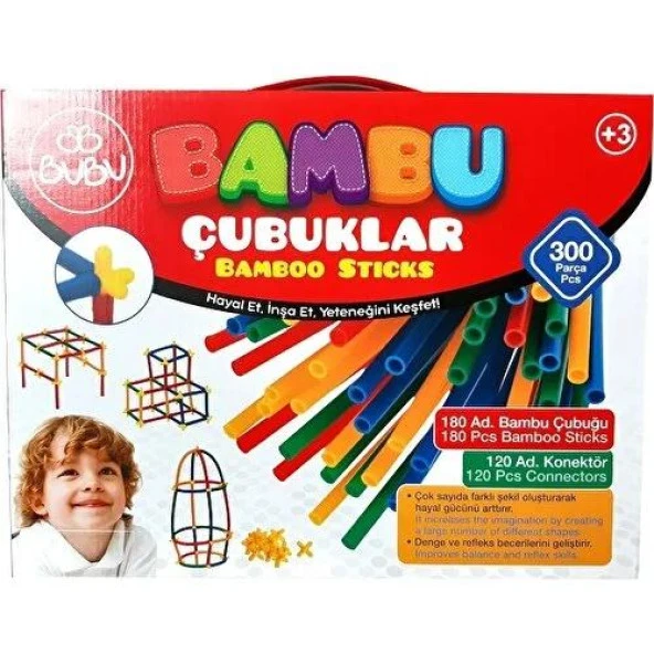 Bu-Bu Bambu Çubukları 300 Parça ürün görseli 1