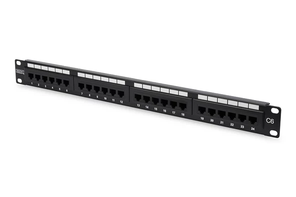 Digitus 24 Port PatchPanel Dolu Cat6(DN-91624U-CR) ürün görseli 1
