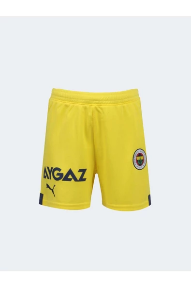 Fenerbahçe Orijinal Lisanslı Sarı Çocuk Şort 22/23 Sezonu ürün görseli 1