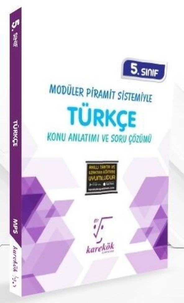 5. Sınıf Türkçe Konu Anlatımı ve Soru Çözümü Karekök Yayınları ürün görseli 1