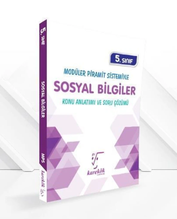 5.Sınıf Sosyal Bilgiler Konu Anlatımı ve Soru Çözümü Karekök Yayınları ürün görseli 1
