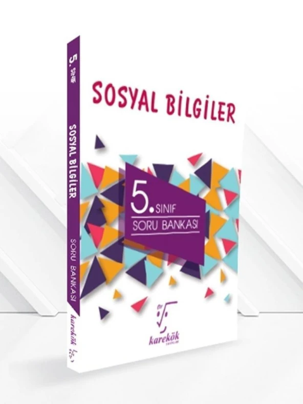 5. Sınıf Sosyal Bilgiler Soru Bankası Karekök Yayınları ürün görseli 1
