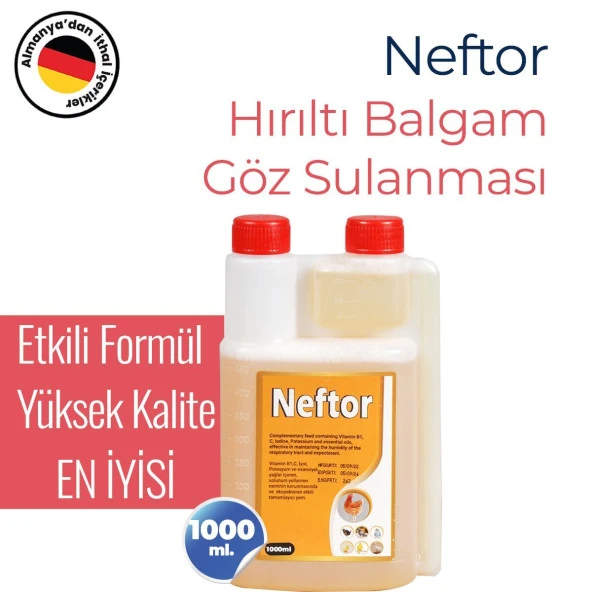 Munich Vet Neftor Hırıltı ve Nefes Ürünü 1000 ml ürün görseli 1