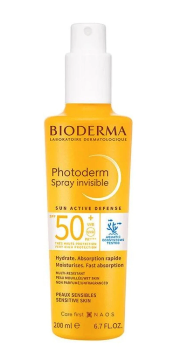 Bioderma Photoderm SPF50+ Güneş Koruyucu Sprey 200 ml ürün görseli 1