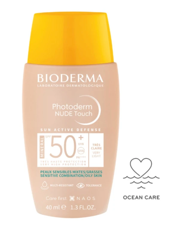 Bioderma Photoderm Nude Touch SPF50+ Very Light 40 ml ürün görseli 1