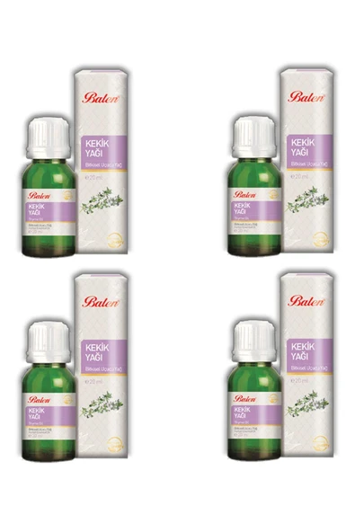 Balen Kekik Yağı 20 ml 4 Adet ürün görseli 1