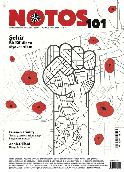 Notos Dergi 101.Sayı Temmuz-Ağustos-Eylül 2024 ürün görseli 1