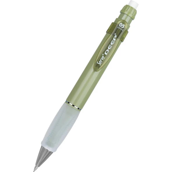 Serve Deep Mekanik Uçlu Kalem Toprak Tonları 0.5 mm Yaprak Yeşili ürün görseli 1