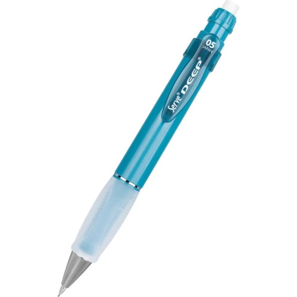 Serve Deep Mekanik Uçlu Kalem Toprak Tonları 0.5 mm Okyanus Mavi ürün görseli 1