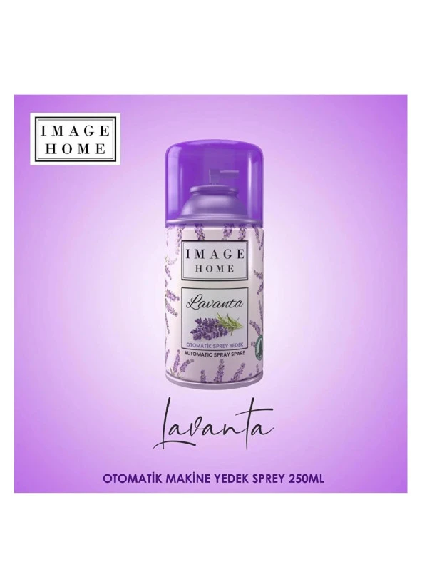 İMAGE HOME OTOMATİK ODA KOKUSU YEDEĞİ 250 ML LAVANTA ürün görseli 1