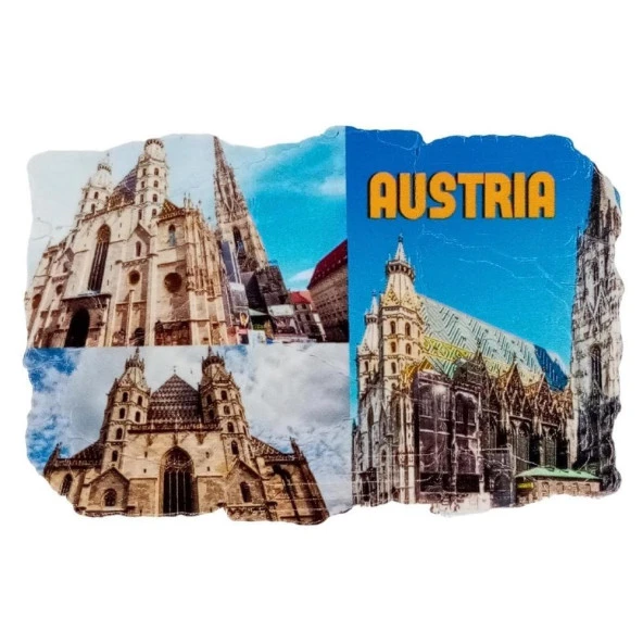 Avusturya Temalı Fresco Magnet ürün görseli 1
