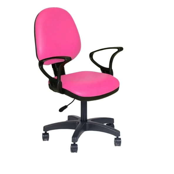 Türksit Kozmo Şef Çalışma Koltuğu Deri Pembe ürün görseli 1
