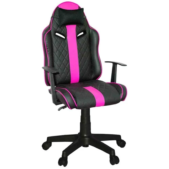 Türksit Quattro Mini Yönetici ve Oyuncu Koltuğu Pembe ürün görseli 1