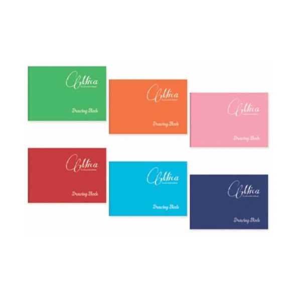 Gıpta Mica Tel Dikişli PP Kapak Perforajlı Resim Defteri 25x35 cm 32 yp ürün görseli 1