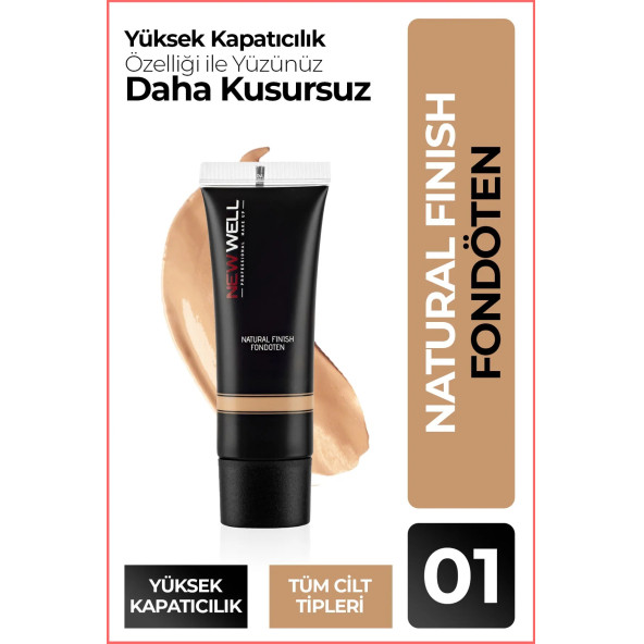 Naturel Finish Fondöten No 01 ürün görseli 1